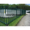 Boundary Security Palisade Fence / Industrial Areas Fence Palisade / Steel Palisade Fencing Plate Fence